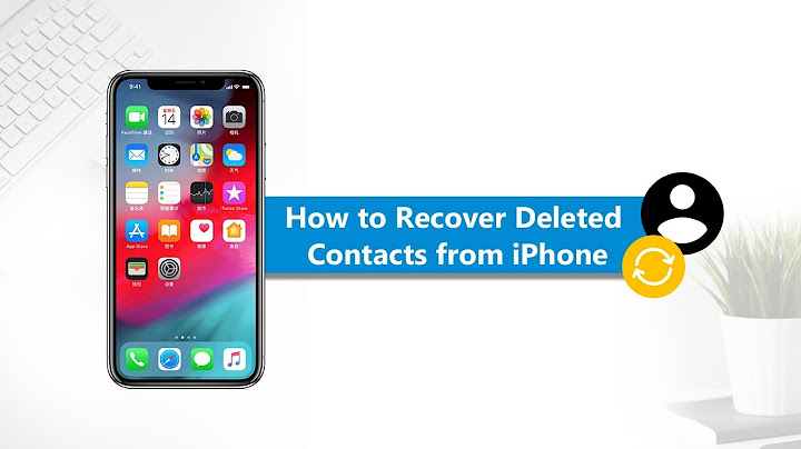 How to retrieve deleted phone numbers on iphone without computer