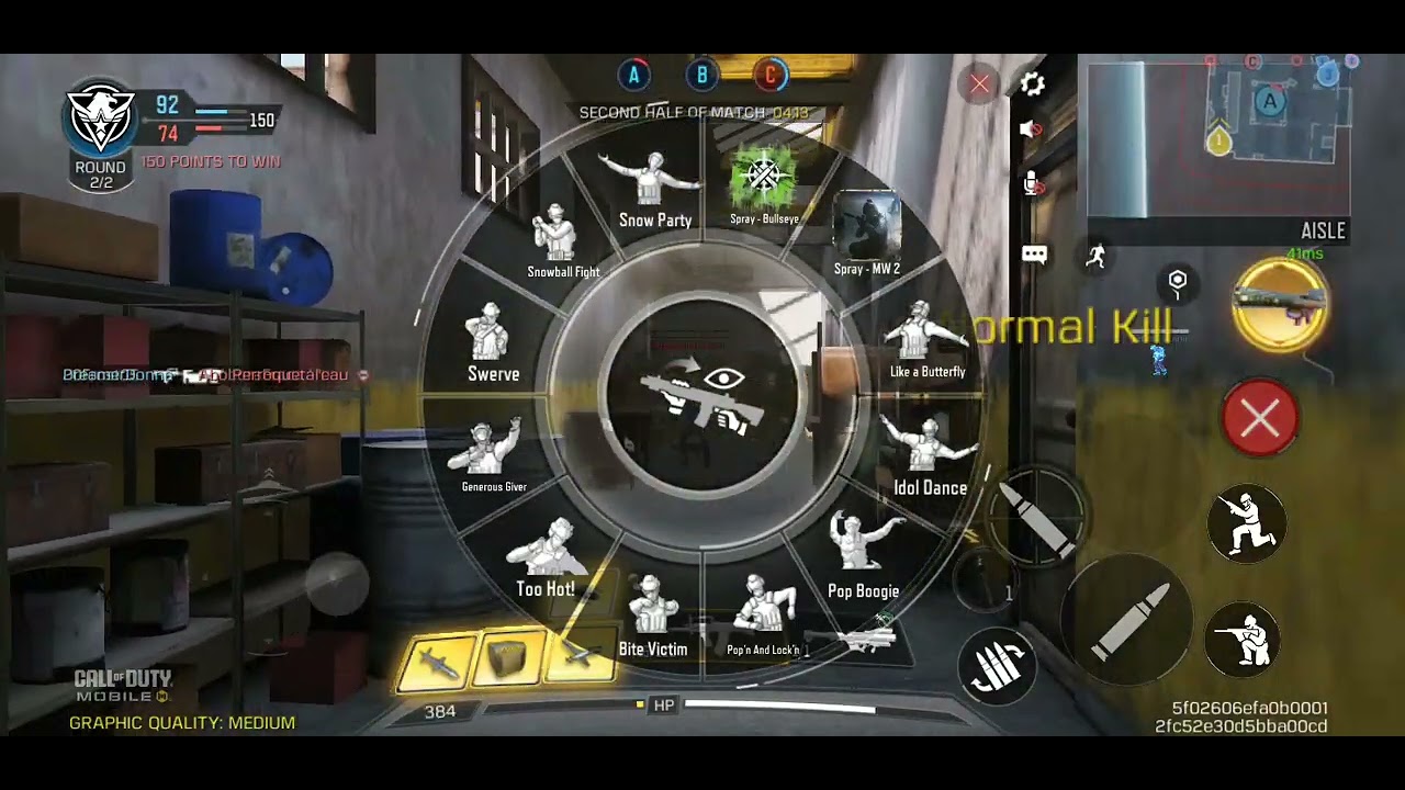 Invisible gun in ranked match! - YouTube