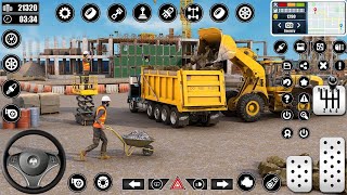 City Road Construction Simulator 2025 | Realistic JCB Excavator Gameplay | Android Gameplay screenshot 5