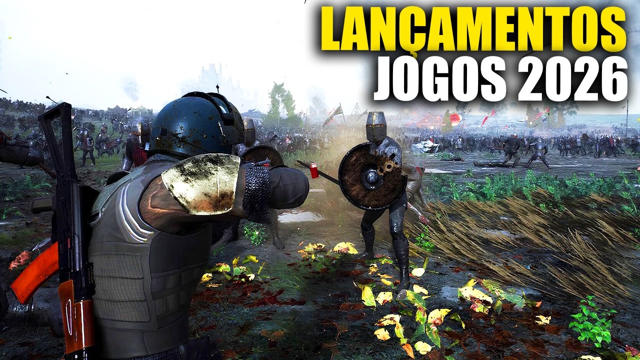 TOP 12 LANÇAMENTOS DE JOGOS DE 2026 QUE VOCÊ NÃO CONHECE (mas deveria ...
