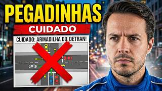 Cuidado! PEGADINHAS DO DETRAN! QUESTÕE QUE O DETRAN USA PARA TE REPROVAR
