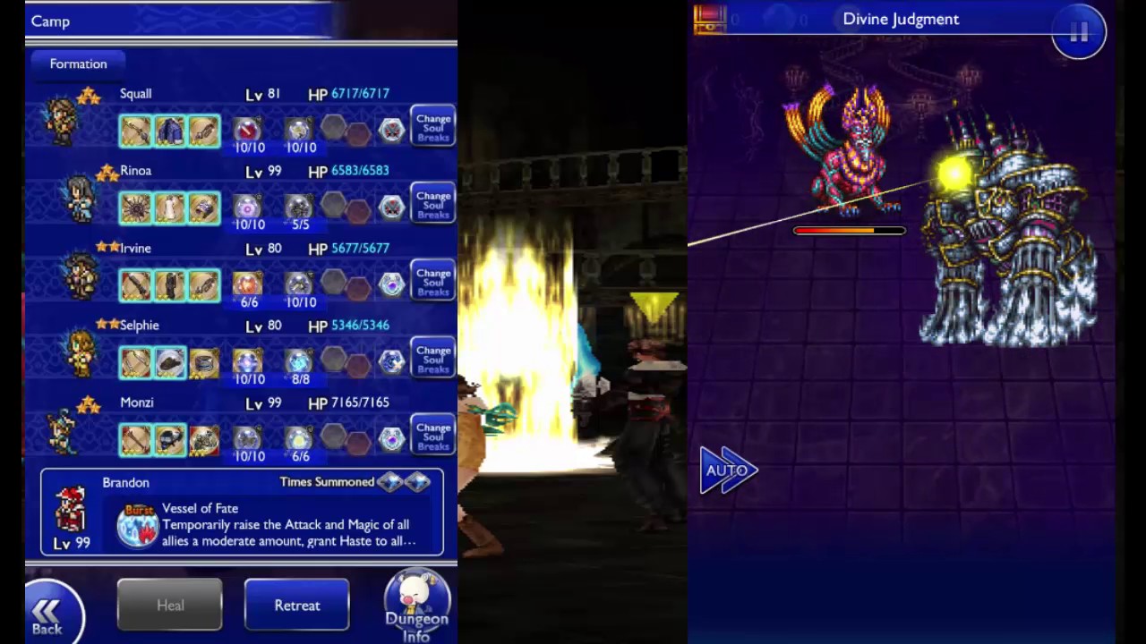 FFRK FF VIII - Ultimecia's Castle, Part 1 Elite