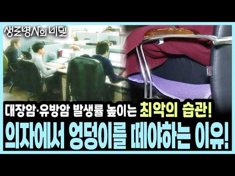 당신을 천천히 죽이는 의자! 앉아 있는 습관은 '흡연'만큼 위험합니다... I KBS 생로병사의 비밀 20131106 방송