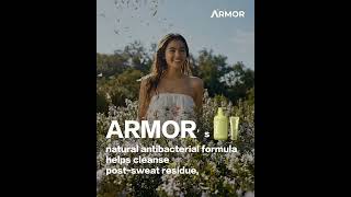 Natural antibacterial + icy blast — post‑workout skin feels like ice cream #ArmorLiving