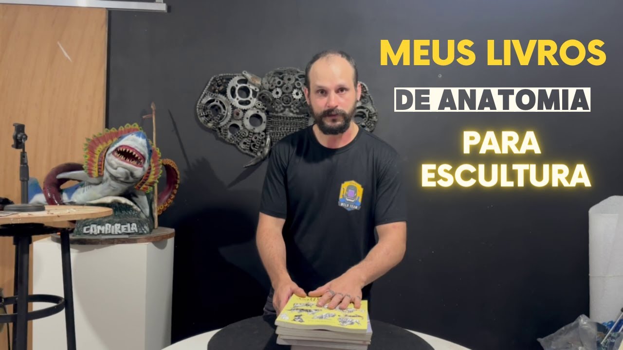 MELHORES LIVROS DE ANATOMIA PARA ARTISTAS - MEUS PREFERIDOS PARA ESTUDO DE ESCULTURA parte 01