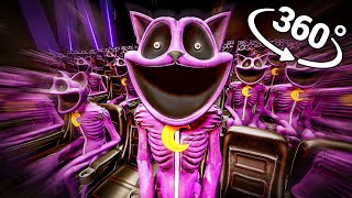 CATNAP CINEMA HALL ในวิดีโอ 360° | VR / 4K | (แอนิเมชั่น Poppy PlayTime 3)