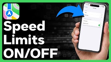 How To Enable Or Disable Speed Limit In Apple Maps