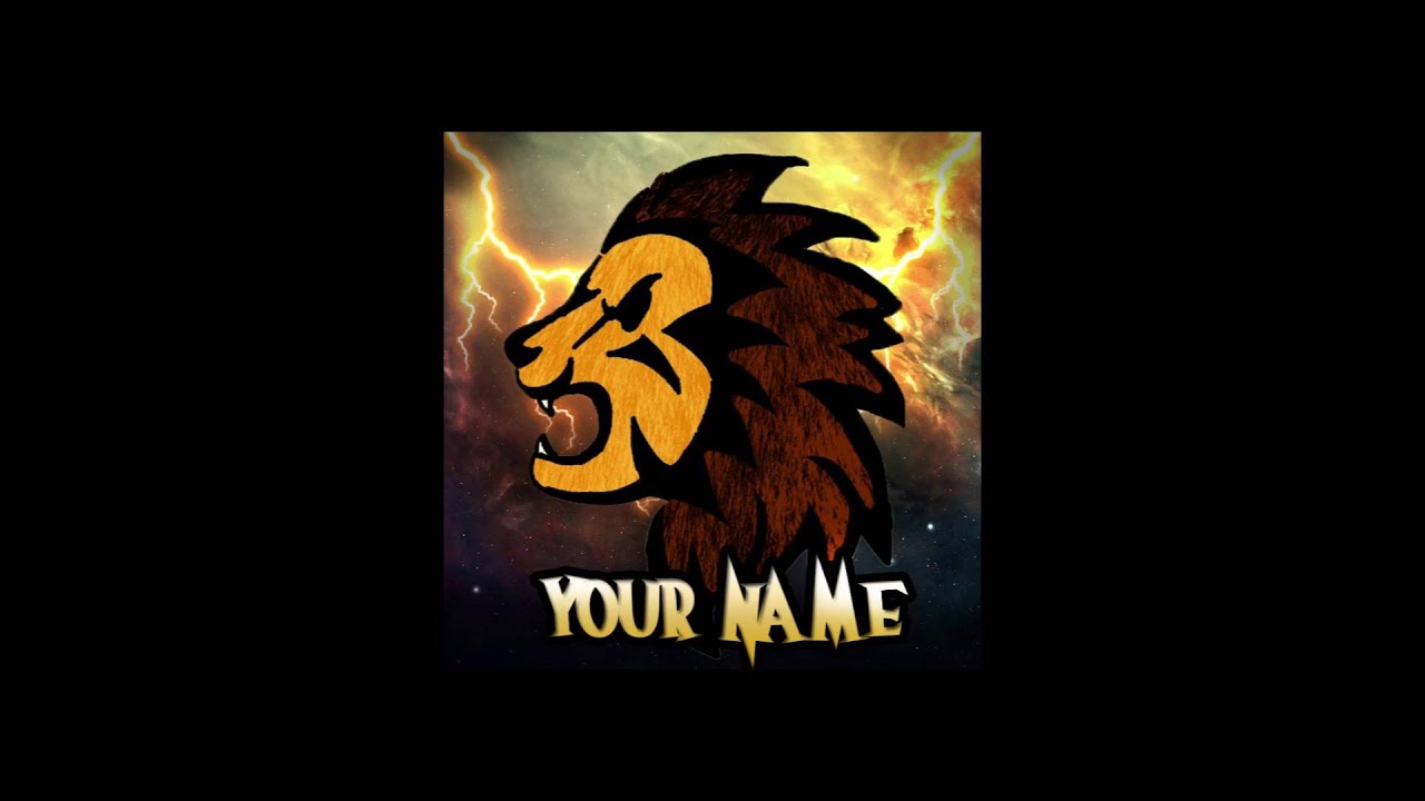 FREE LION BANNER TEMPLATE!!link in the description YouTube