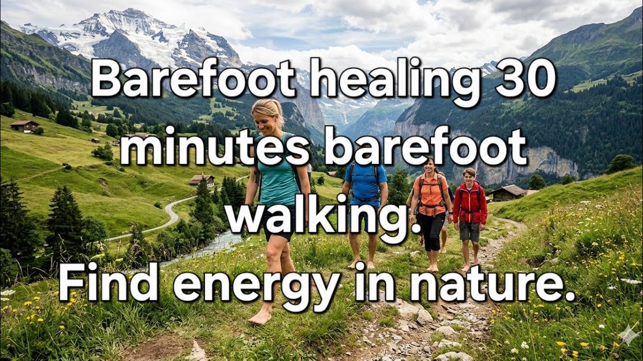 맨발 힐링 30분 땅을 밟는 순간 뇌가 깨어난다.#맨발걷기 #자연치유 