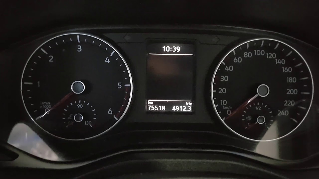 RESET OIL SERVICE REMINDER OF VOLKSWAGEN AMAROK 2017 YouTube