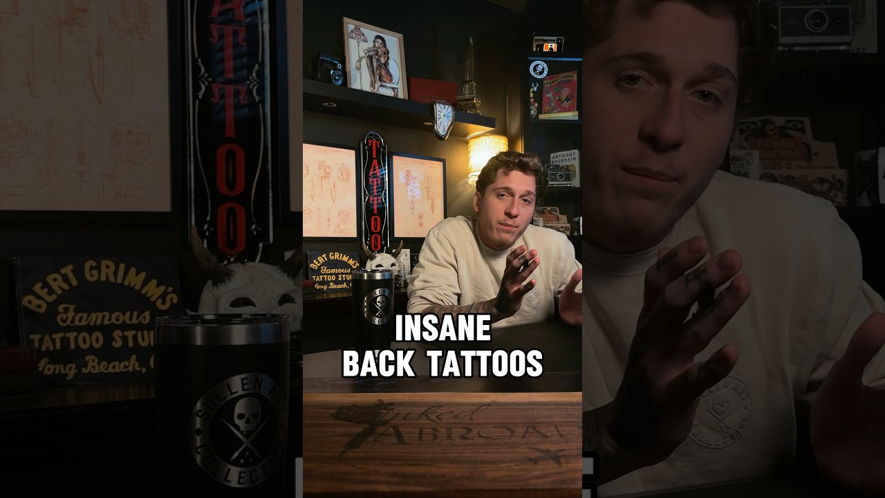 Insane Back Tattoos✍🏾 