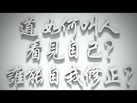 ＃道，如何叫人看見自己❓誰能自我修正❓（雅各書要理問答 第284問）