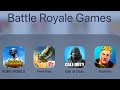 Old Garena Free Fire: Heroes Arise, Old Version Call of Duty Mobile, Very Old Fortnite, PUBG Mobile