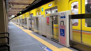 【銀座線】01 東京メトロ1000系1127F 稲荷町駅 発車シーン