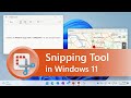 Snipping Tool in Windows 11: Screenshots & Screen Recordings [Update]