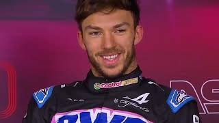 Full Formula 1 | POST-QUALIFYING Press Conference George, Carlos & Pierre | Las Vegas Grand Prix 2024 Update