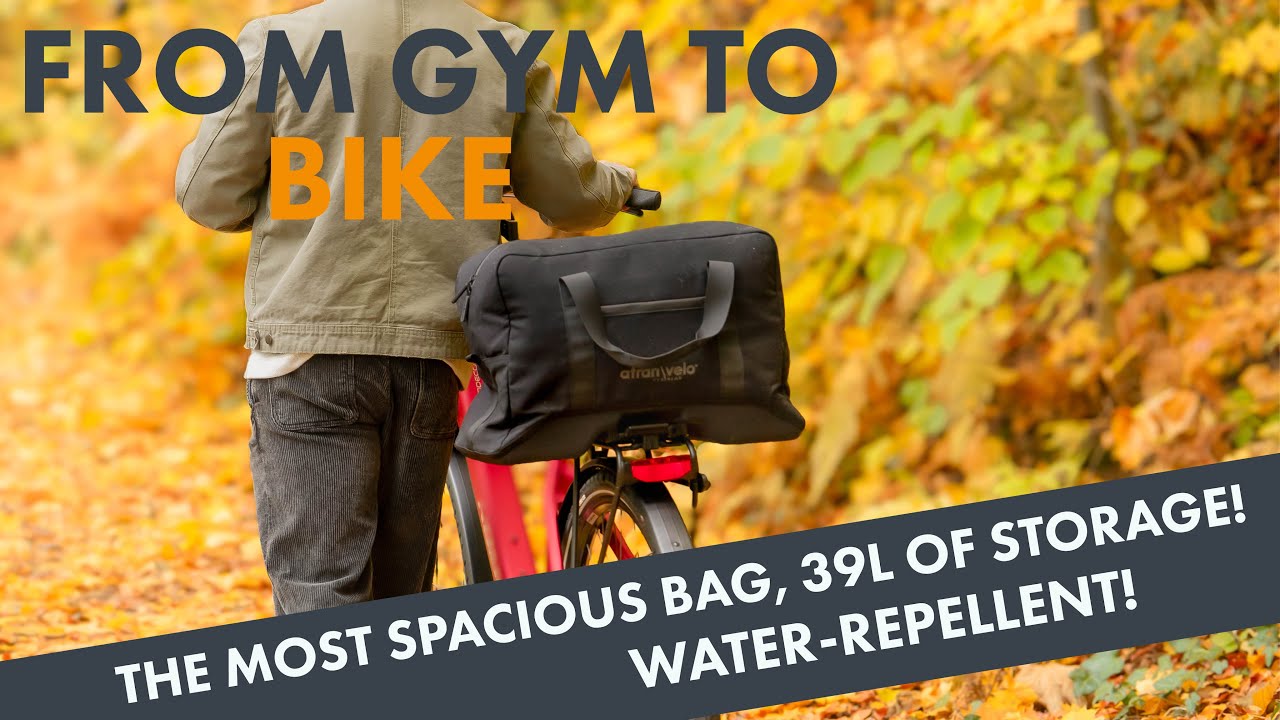 METRO DUFFLE Spacious Bicycle Bag | Instruction video | AtranVelo
