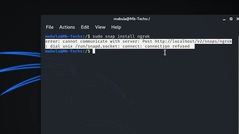 error: cannot communicate with server: Post http://localhost/v2/snaps/
