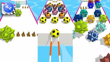 AZ Run Gameplay (android, iOS) Level 56-57