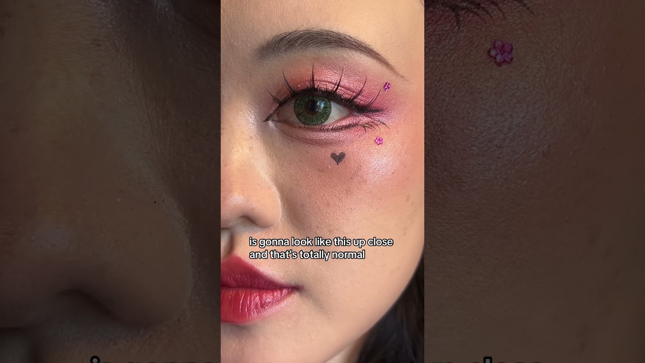 my pink queen #kimetsunoyaibacosplay #kanrojimitsuricosplay #skincare #cosplaymakeup #animemakeup