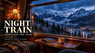 Night Train Through the Alps | Rain & Soft Piano | 20-Minute Ambience screenshot 3