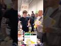 Fat Joe checking out $75,000 and $45,000 pairs of sneakers at Got Sole Sneaker meet