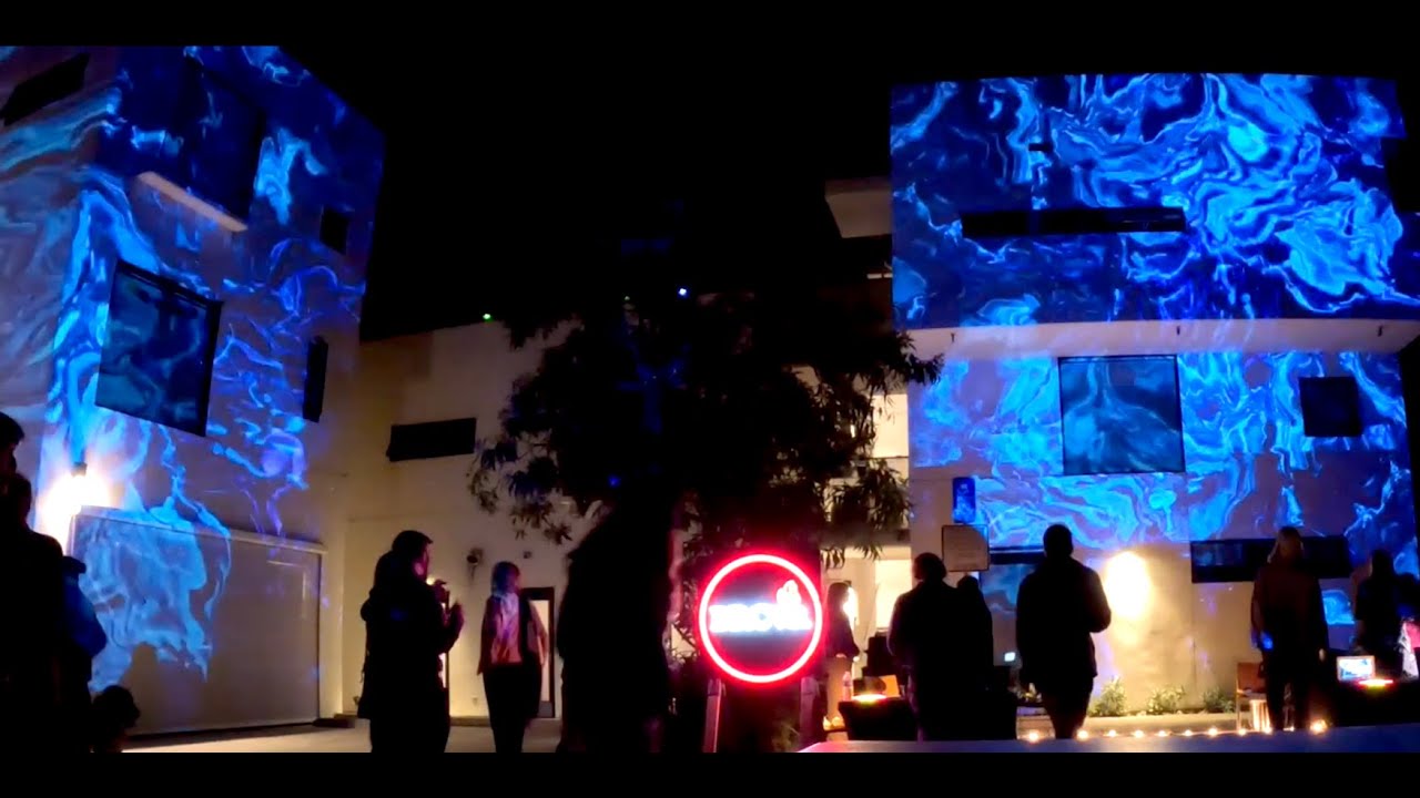 Riparian Forms Projection Mapping at SBCAST