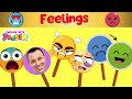 المشاعر بالانجليزي للأطفال بطريقة تفاعلية وشيقه Feelings 
