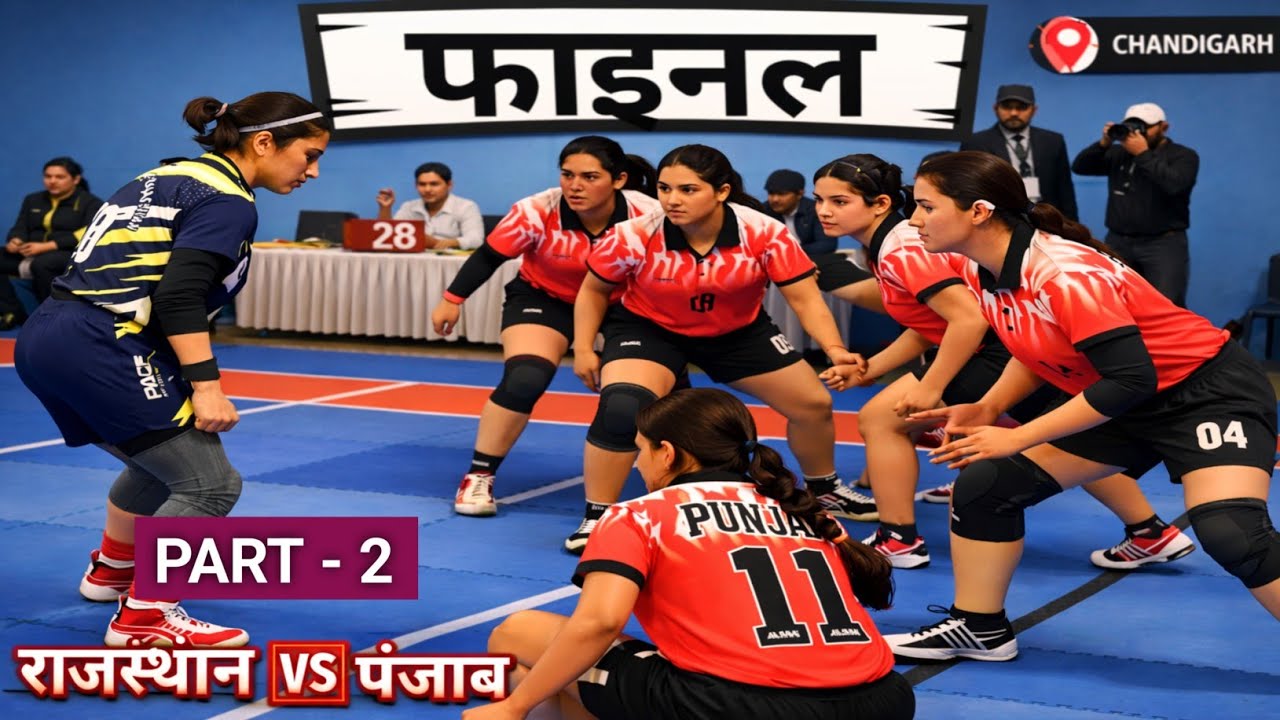 RAJASTHAN 🆚 PUNJAB ⚡ FINAL MATCH || All India Civil Services Kabaddi Match 2026 