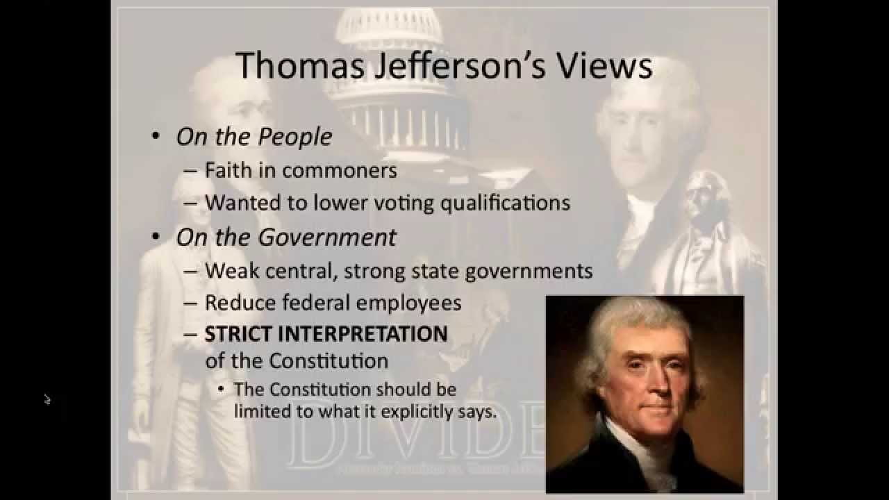 Period 3 (1754-1800): Jefferson v Hamilton - YouTube