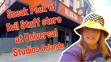 NEW Minion Evil Stuff Store at Universal Orlando