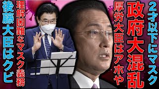 2才以下のマスク着用義務を巡り政府が大混乱。海外はどうなっている？この騒動の結論は後藤厚労大臣が厚生労働省のガイドラインすら知らないという事。平田悠貴。一月万冊