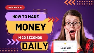 How To Make Money Online In Nigeria In 20 Seconds Daily - Live Withdrawal 