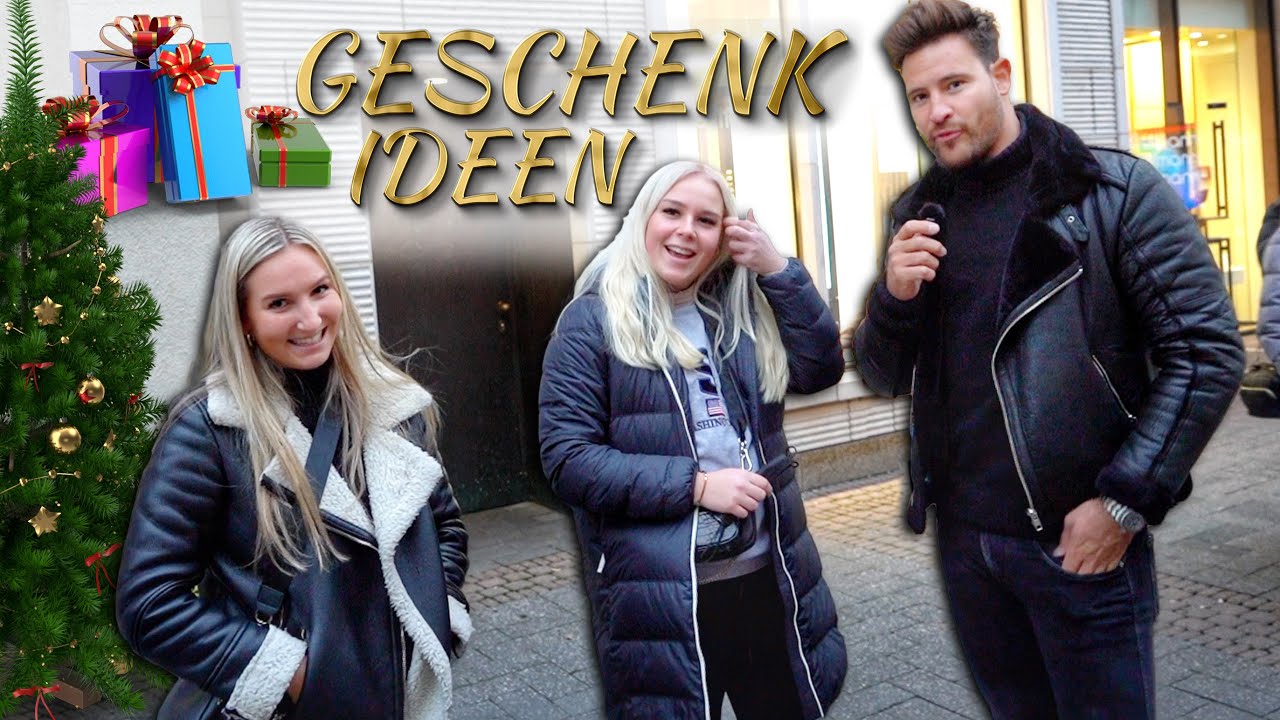Das WÜNSCHEN sich Frauen zu WEIHNACHTEN 🎄🎁 Straßenumfrage YouTube