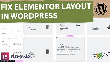 How to Fix the Elementor Layout not Showing Properly in WordPress | Elementor Styling
