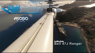 Asobo iniBuilds Bell 47J Ranger in MSFS | Real Helicopter Pilot Plays Microsoft Flight Simulator