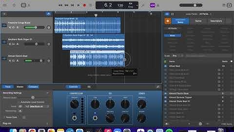 How to add loops on garage band
