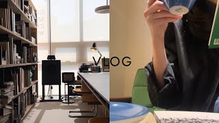 vlog. 종로 3025커피. 연희 프로토콜. 양재책방 SHAPE OF TIME | 휴직자의 모범(?)일상