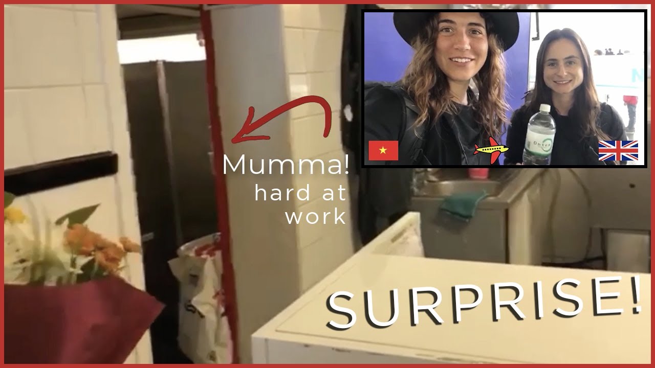 SURPRISE Coming Home 😳 | FAMILY COMPILATION | AFTER WORLD TRAVEL 🌏
