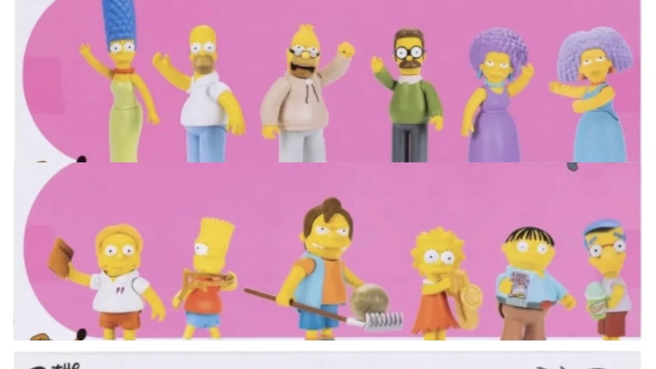 New Simpsons Adults And Kids Multipacks action figures From Jakks