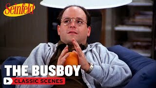 George Thinks He's Being Stalked | The Busboy | Seinfeld