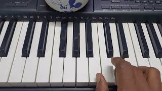 Thendral vanthu ennai thodum song in keyboard cover with karaoke tracks