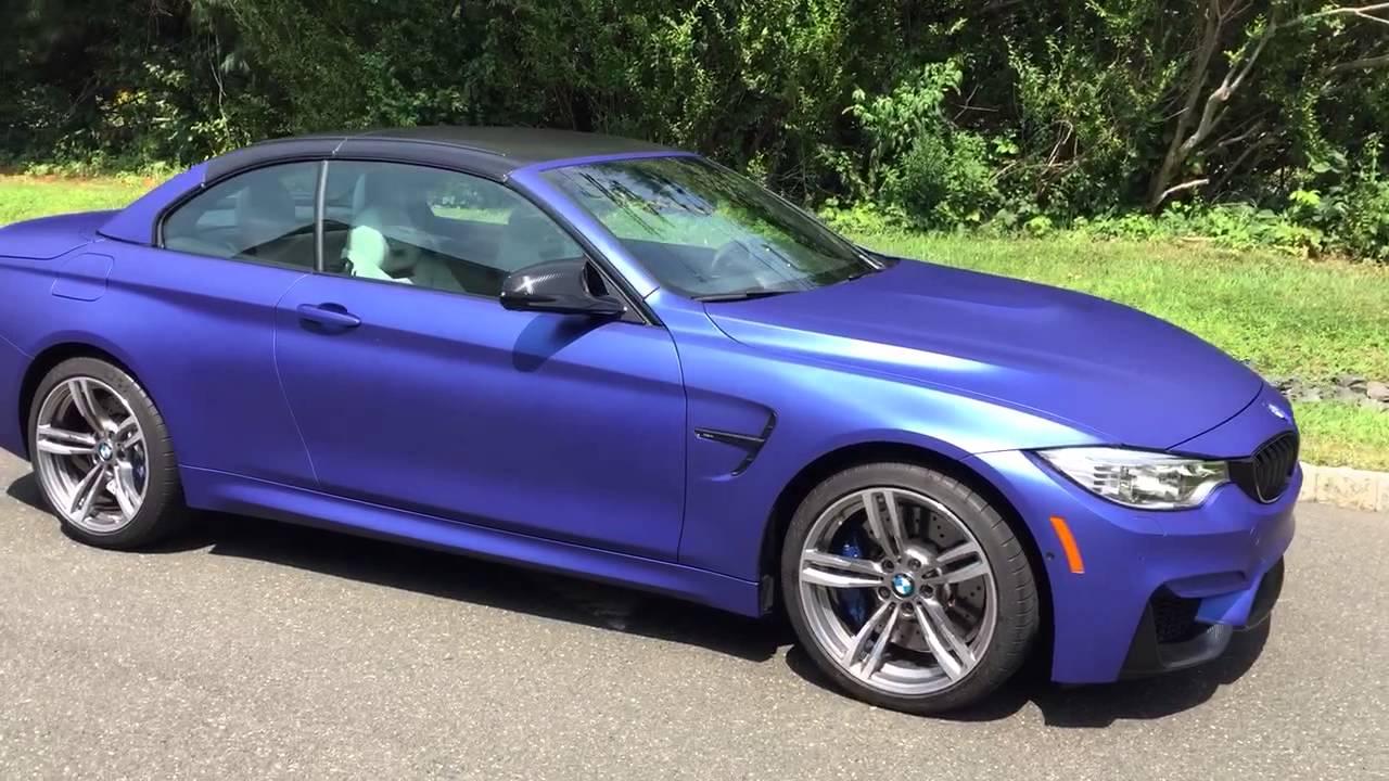 2015 BMW M4 full vinyl wrap - YouTube