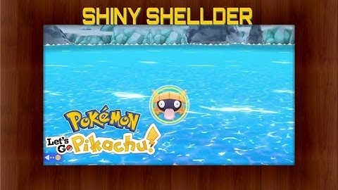 Shiny Shellder - Pokémon Let