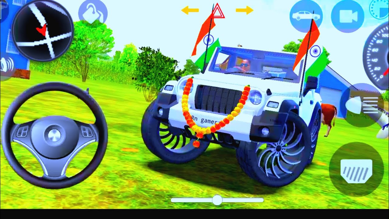 Modified Mahindra Thar Car Games: Indian Cars (Gadi wala game ) - Car Game Android Gameplay 2026