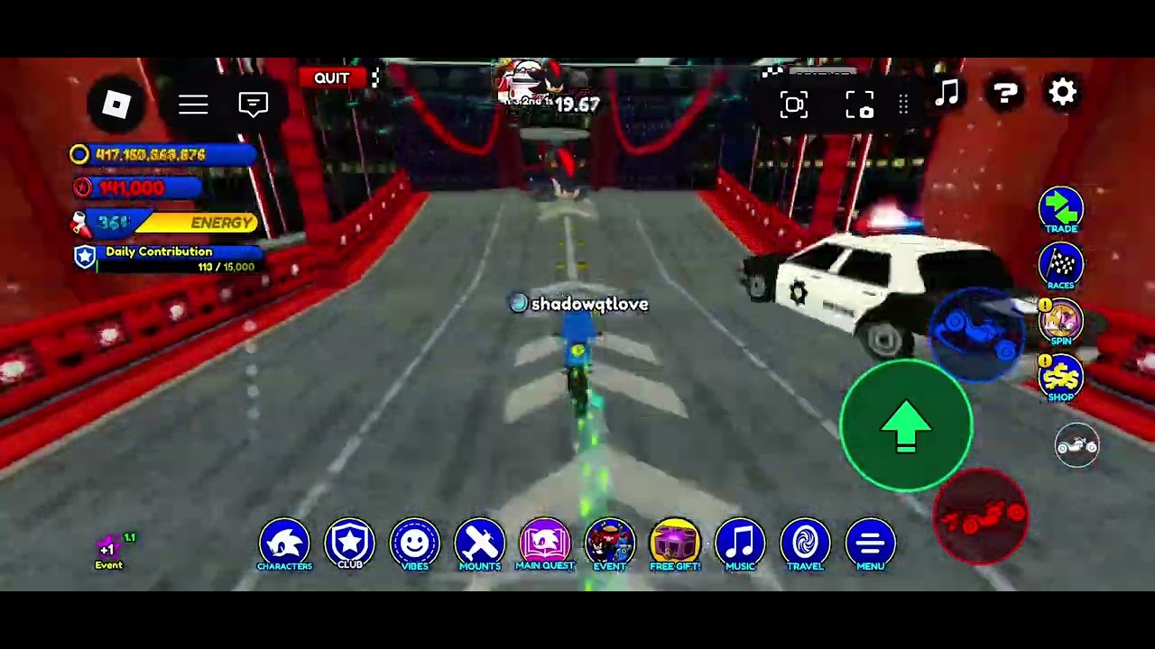 Roblox; Sonic Speed Simulator Reborn: random race: LEGO Metal Sonic ...