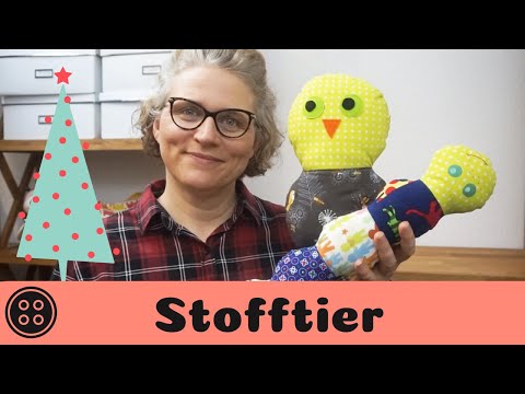 Video: Wie Man Ein Stofftier Nach Einem Muster Näht