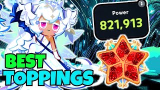 Best Build & Topping For WHITE LILY COOKIE In Cookie Run Kingdom!