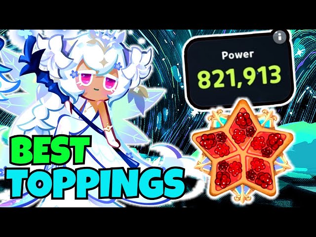 Best Build & Topping For WHITE LILY COOKIE In Cookie Run Kingdom! - YouTube