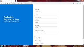 Registration of new user in CodeIgniter 3 PHP Framework - Part - 5